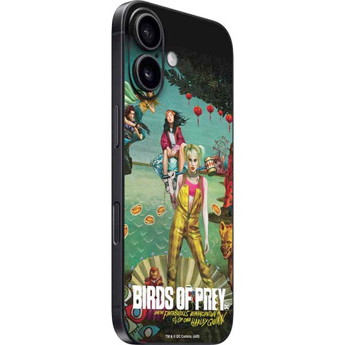 DC Comics Harley Quinn Birds of Prey Variant Movie Poster iPhone 16 Plus Skin
